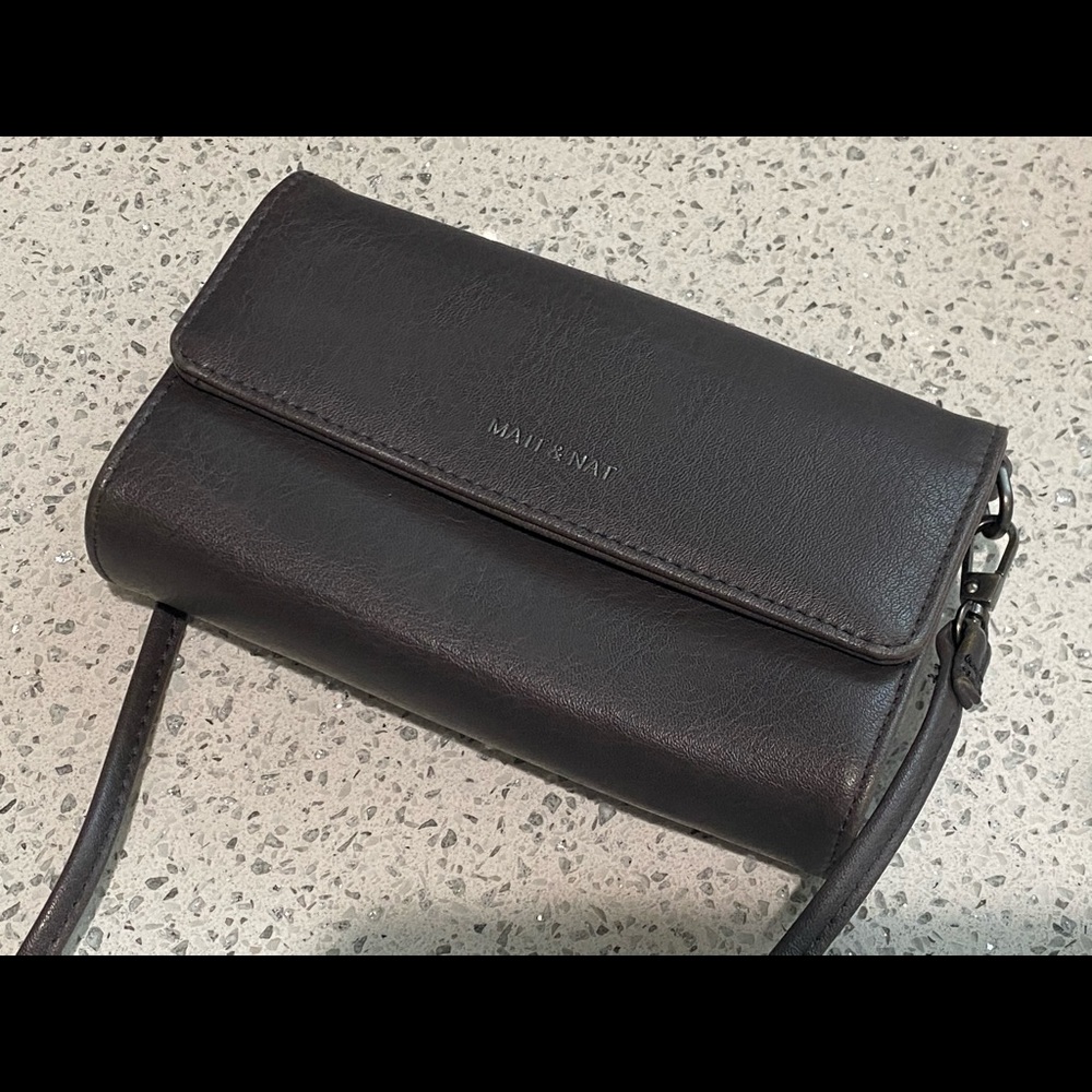 Matt and Nat DREWMED CROSSBODY BAG GREY